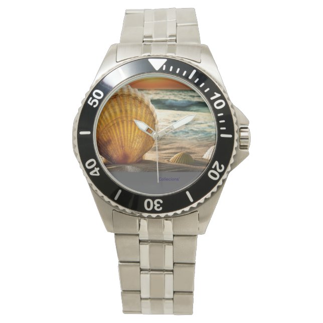    Stijl: Heren RVS eWatch Horloge (Voorkant)
