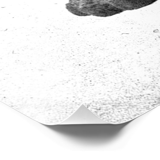  Stijl Hippopotamus Poster/Druk! Foto Afdruk (Hoek)