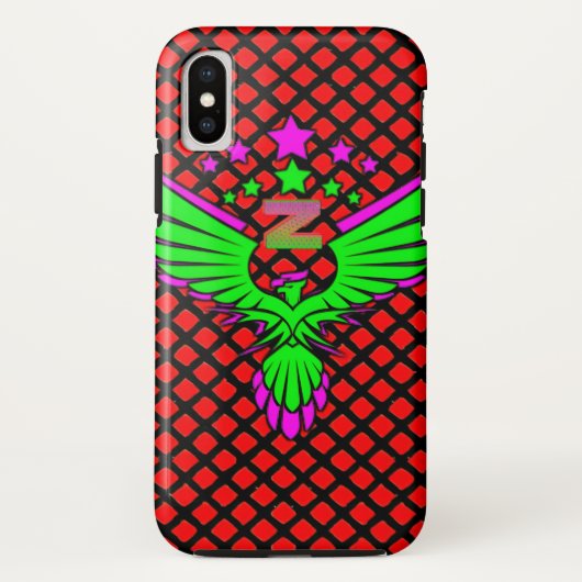 Stijl: Hoesje-Mate Stoere Apple iPhone XS Hoesje S (Achterkant)