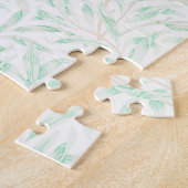  stijl hoest bloemen Faith Puzzle Legpuzzel (Zijkant)