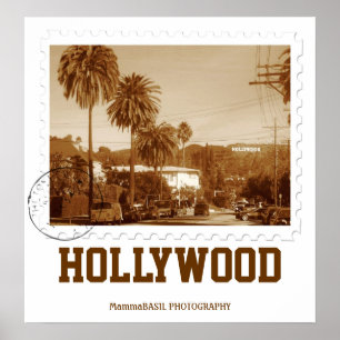 Stijl Hollywood Poster! Poster