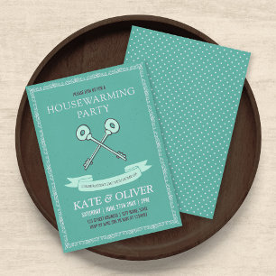  stijl — Housewarming Party uitnodiging