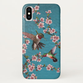  stijl Hummingvogels & bloesems Case-Mate iPhone Case