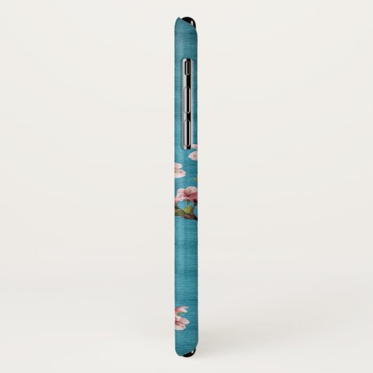  stijl Hummingvogels & bloesems Case-Mate iPhone Case (Achterkant/links)