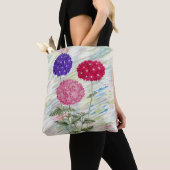 stijl Hydrangea Flowers Canvas tas (Dichtbij)