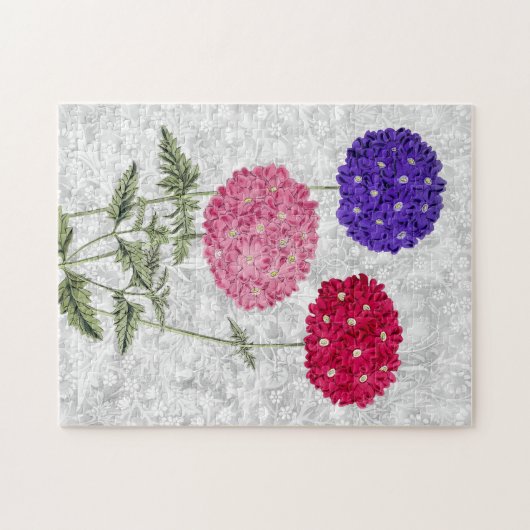  stijl Hydrangea Flowers Puzzle Legpuzzel (Horizontaal)