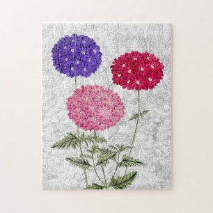 stijl Hydrangea Flowers Puzzle Legpuzzel