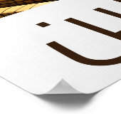  stijl illustratie فلسطين Palestina Poster (Hoek)