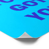 Stijl is niet iets wat je leert ..... poster (Hoek)