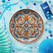  stijl Italiaans aardewerk geïnspireerd Papieren Bordje (Feest)