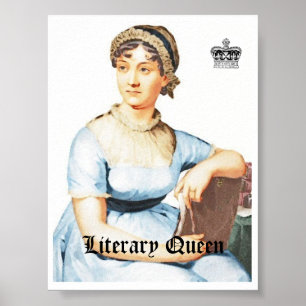  stijl Jane Austen Poster