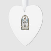 Stijl Jezus Doop Certificaat Jezus Doop Certificaa Ornament (voorkant)