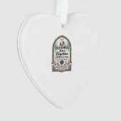 Stijl Jezus Doop Certificaat Jezus Doop Certificaa Ornament (voorkant)