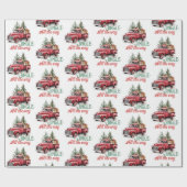  stijl jingle helemaal kerst cadeaupapier (Vlak)