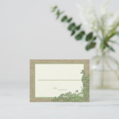 Stijl Kant Ontwerp Plaats Kaart Plaatskaartje (Staand voorkant)