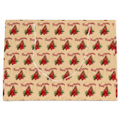  stijl kardinaal geschenkzak groot cadeauzakje (Voorkant)