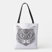 Stijl Kat 3 Tote Bag (Achterkant)