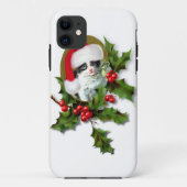 stijl kerst kitten Case-Mate iPhone case (Achterkant)