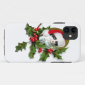  stijl kerst kitten Case-Mate iPhone case (Achterkant (horizontaal))