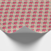  stijl Kerst Naadloos Patroon Cadeaupapier (Hoek)