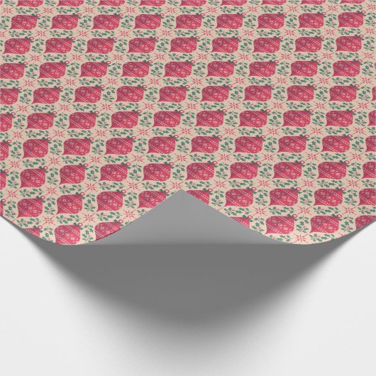  stijl Kerst Naadloos Patroon Cadeaupapier (Hoek)