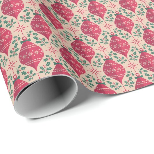  stijl Kerst Naadloos Patroon Cadeaupapier (Rol Hoek)