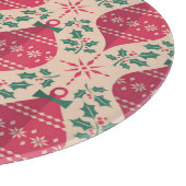  stijl Kerst Naadloos Patroon Snijplank (Hoek)