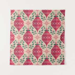 stijl Kerst Naadloos Patroon Wandkleed