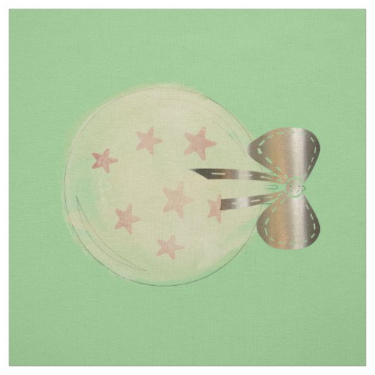 stijl kerst ornament Waterverf Stof (Swatch)