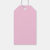  stijl kerstboom cadeau Label roze Cadeaulabel (Achterkant)