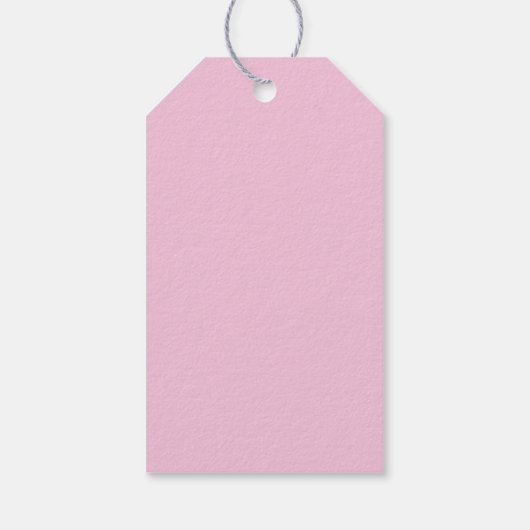  stijl kerstboom cadeau Label roze Cadeaulabel (Achterkant)