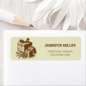  stijl kerstcadeaus decoratie Label (Insitu)