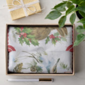  stijl kerstkonijnen met vogelvriend tissuepapier (Geschenk)