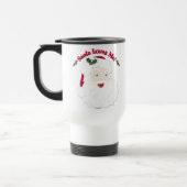  stijl Kerstman houdt van me! Reisbeker (Links)