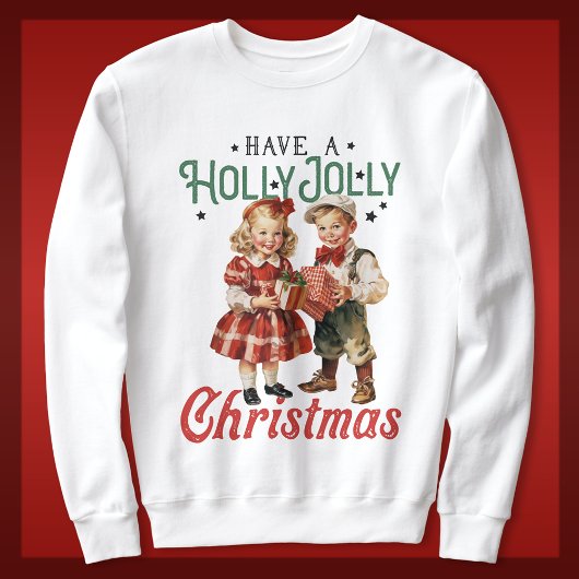  Stijl Kerstmis Kinderen Holly Jolly Trui