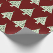  stijl kerstvakantie inpakpapier (Hoek)