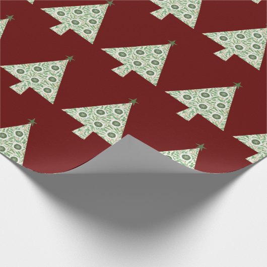  stijl kerstvakantie inpakpapier (Hoek)