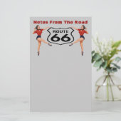  stijl "Kicks" — Stationery past Gezegde aan Briefpapier (Staand voorkant)