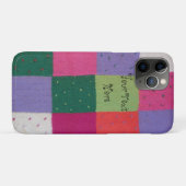  stijl kleurrijk gebreid patchwork ontwerp Case-Mate iPhone case (Achterkant (horizontaal))