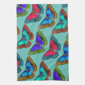stijl kleurrijke Monarch Butterfly Kitchen Theedoek (Verticaal)