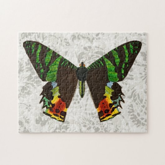  stijl kleurrijke vlinder Puzzle Legpuzzel (Horizontaal)