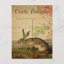 Stijl Konijn Frans Carte Postale Briefkaart
