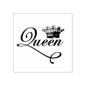  stijl Koningin van alles kroonplanner Rubberstempel (Afrduk)