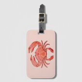 Stijl Krab Bagagelabel (Voorkant (verticaal))
