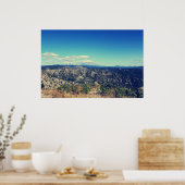  stijl landschapsfotokunst. poster (Keuken)