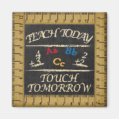  stijl lesgeven vandaag leraar magneet (Voorkant)