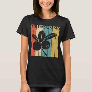 stijl Leuke Blueberry Fruit T-shirt