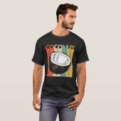  stijl Leuke Kokosnoot Fruit T-shirt (Voorkant volledig)