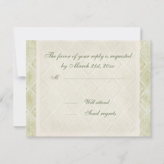  Stijl Lila Hydrangea - RSVP-reactiekaart RSVP Kaartje (Achterkant)