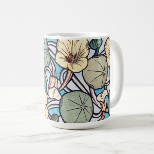  stijl Lilies en Berries Mok Cup (Voorkant rechts)